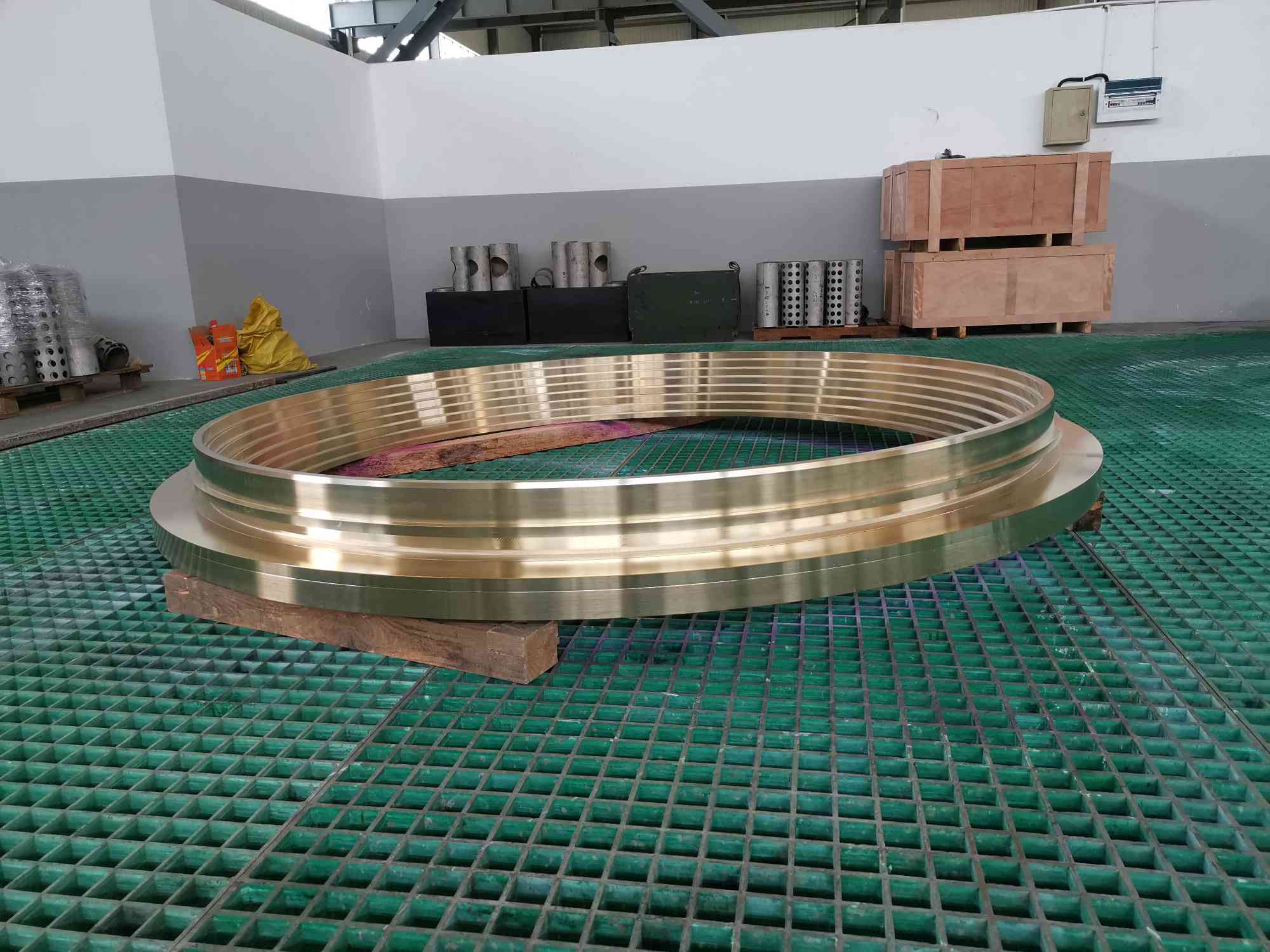 c95400 aluminium bronze bushing in hydroelectric unit Jedbushing