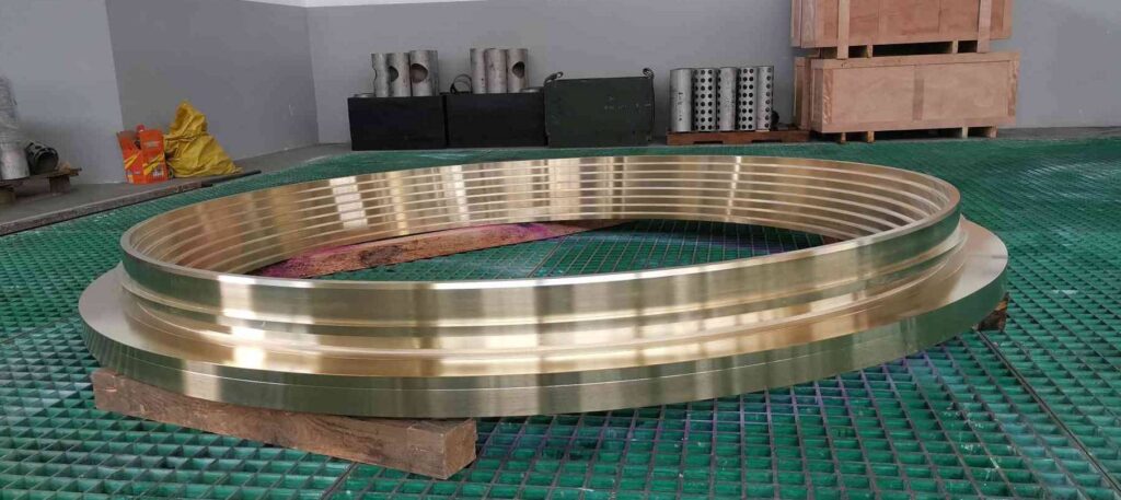 c95400 aluminium bronze bushing in hydroelectric unit